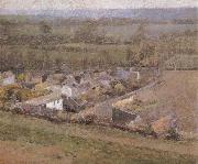 Theodore Robinson Bird-s-Eye  View Giverny France china oil painting reproduction